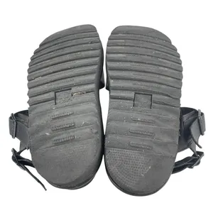 Dr. Martens Voss Hydro Black Leather Ankle Strap Platform Slingback Sandals 10 thumbnail 4
