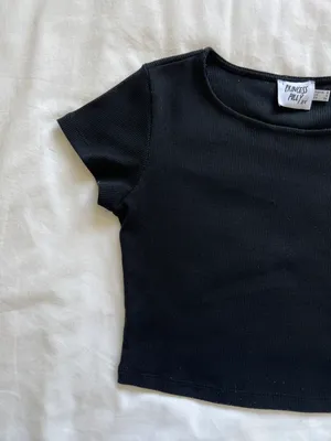 Princess Polly Black Shirt thumbnail 2