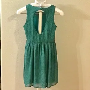 Turquoise Open Back Dress   thumbnail 2