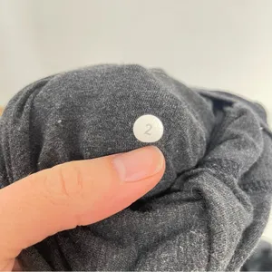 Lululemon Grey Funnel Neck Long Sleeve Hoodie Sweatshirt Women 2 Casual Athletic thumbnail 9