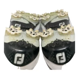 FootJoy DNA Golf Shoes Womens 6.5 White Black Spiked Cleats Athletic FJ thumbnail 8