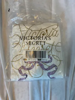 Victoria's Secret BNWT gold purple bow long sleeve Tshirt thumbnail 8