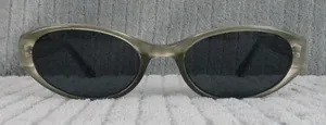 New Divine Eyewear Daphne Bronzed Silver/Smoke Sunglasses Women's NWT thumbnail 1