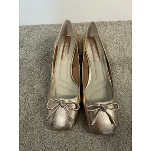 NWOT Franco Sarto Natalia Rose Gold Square Toe Pumps Size 8.5 thumbnail 5