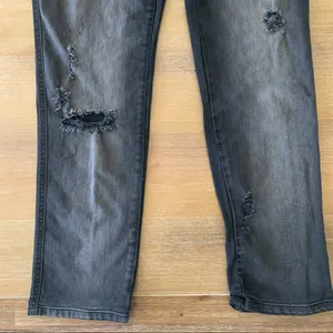 Free People Black Boyfriend Jeans 6 thumbnail 4
