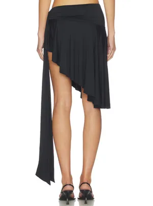 Lioness Safari Midi Skirt Black thumbnail 2