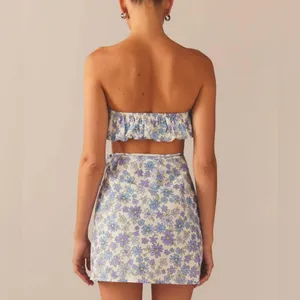 NWT PEPPERMAYO- Longing For Less Mini Wrap Skirt - Daisy Chain size 0 thumbnail 4
