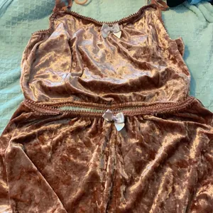 Velvet pajama set Pink Size M thumbnail 4
