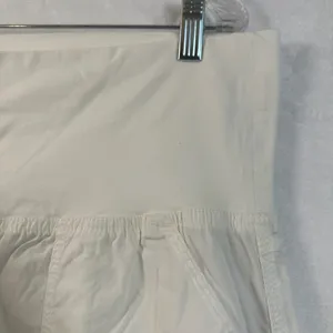 Calvin Klein Performance Womens XL Cream Quick Dry Cargo Shorts Wide Waistband thumbnail 4