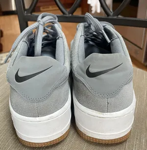 Nike Air Force 1  Grey Suede Platform thumbnail 4