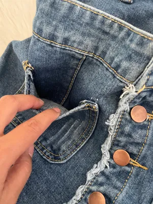 SheIn Denim Skort thumbnail 3