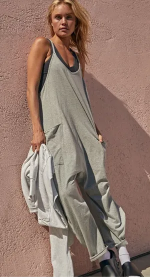 FP Movement Hot Shot Onesie Heather Gray Size Small thumbnail 1
