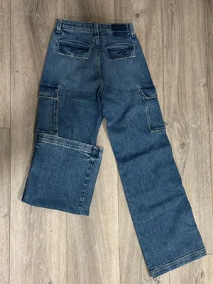 AMO Cargo Denim Blue Size 25 thumbnail 2