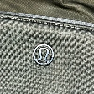 Lululemon Olive Green All Set Nylon Bucket Bag Purse thumbnail 5