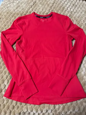 Spyder Active long sleeve shirt features mesh panels on the sides for breathability. thumbnail 1