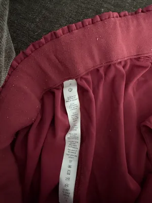 Lululemon Burgundy/Wine Joggers - Size 8 AS IS thumbnail 4