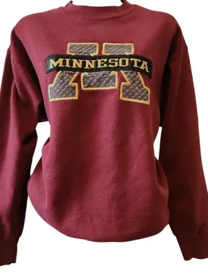Minnesota Golden Gophers vintage crewneck sweater - Size Medium thumbnail 1