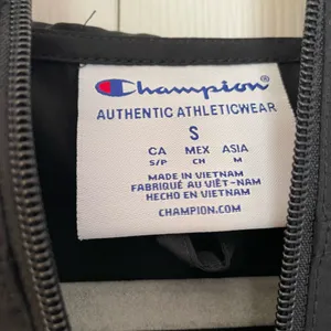 Champion Men’s Small Black Anorak Windbreaker Half Zip Hooded Pullover thumbnail 2