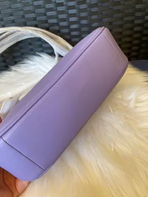 Coach TERI SHOULDER BAG ( CR099) SILVER/LIGHT VIOLET Purple Purse thumbnail 3