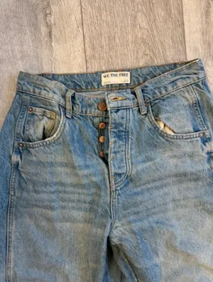 Free People Good luck barrel jeans | sz 25 thumbnail 3