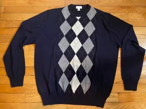 Vintage Sweater Blue Size XL thumbnail 1