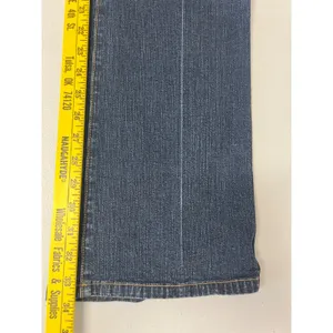 SEVEN7 Bootcut Jeans Women 32 Blue Boot Stretch Medium Wash Embroidered Low Rise thumbnail 6