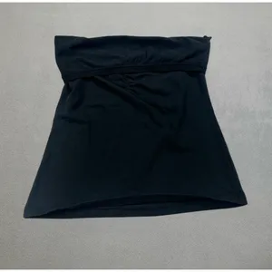 NWT John Galt Tube Top 1 SZ Women's Black Soft Cotton Blend Sleeveless Casual thumbnail 2