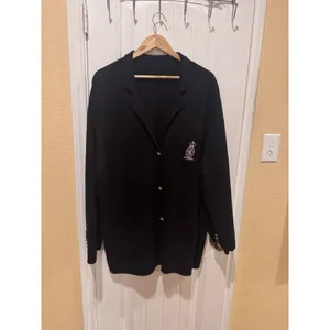 Ralph Lauren Black Knit Sweater No Size thumbnail 5