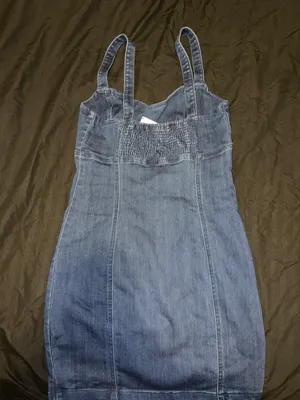 Mele E Pere Denim dress thumbnail 2