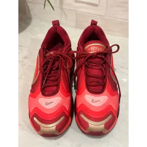 Nike Air Max 720 Sneaker Women's 8 / Youth 6.5 Red Gold Team Red Hot Punch thumbnail 5