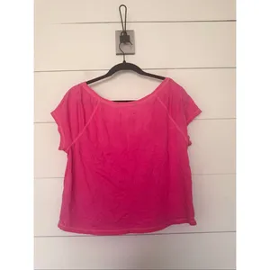 Hollister Women’s Medium Pink Y2K 2000s Cropped Shirt thumbnail 4