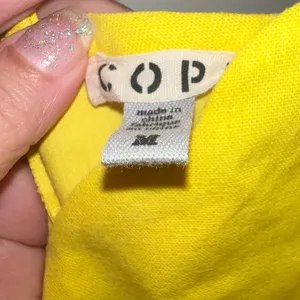 Urban Outfitters COPE | Yellow Scallop-Trim Linen Blend Dress‎ Size Medium thumbnail 4