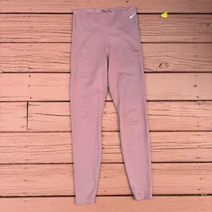 Nike Dri fit S hi waisted purple tone skinny leggings workout Athleisure fitness thumbnail 5
