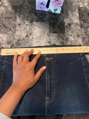 We The Free High Rise Stretch Dark Wash Cutoff Skinny Crop Jean Size 29‎ thumbnail 9