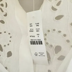 J.Crew Collection White Linen‎ Eyelet Embroidered Button Down Shirt Camisole 6 thumbnail 11