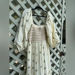 Free people Dahlia Embroidered Maxi Dress thumbnail 5