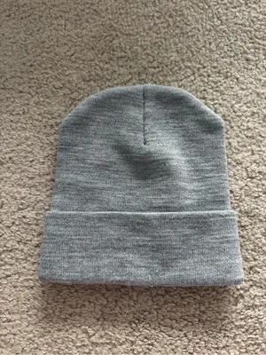 Detroit smiley beanie Gray thumbnail 2