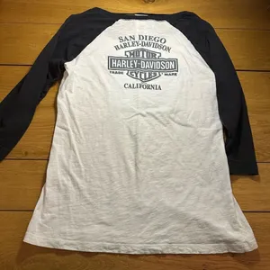 Harley Davidson San Diego baseball t shirt women’s larve thumbnail 7