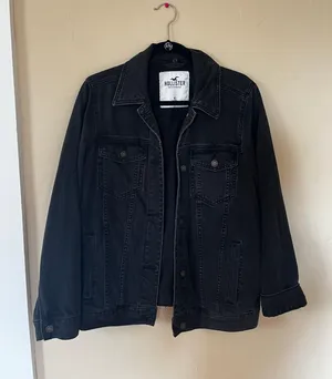 Hollister Denim Jacket Removable Sherpa thumbnail 2