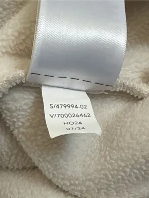 ATHLETA Cloud Fleece Sweatshirt in bone sz small thumbnail 10