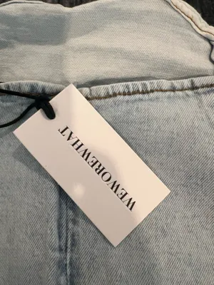 Light Blue cutout skirt mini by WeWorewhat Size S thumbnail 2
