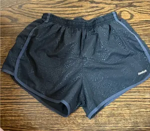 Reebok Women's Dark Gray Athletic Shorts thumbnail 1
