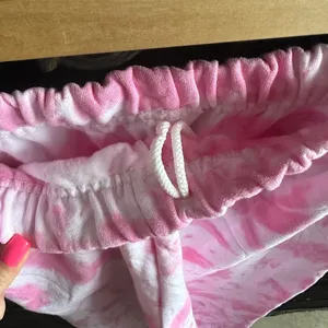 Jerzees Pink Tie Dye sweatpants unisex size S thumbnail 2