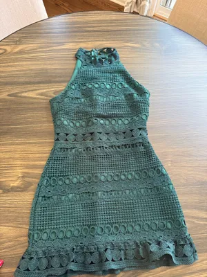 Two Sisters Green lace dress thumbnail 2