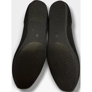 Rothy's The Flat Black Solid Round Toe Knit Ballet Flats Women 6.5 thumbnail 7
