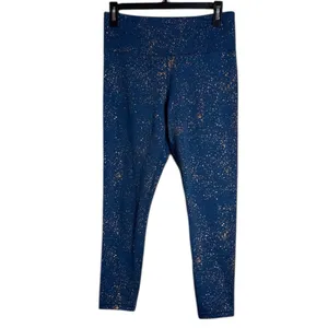 Zyia Active Stay Gold Light & Tight Speckled Crop Leggings size 8-10 thumbnail 2