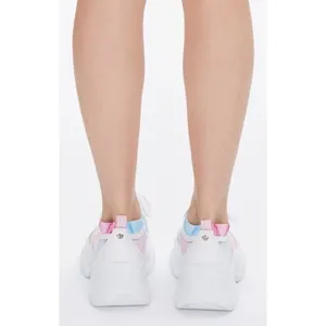 Chic Juicy Couture Multicolor Watercolor Low-Top Sneakers Size 7‎ Sweet thumbnail 3