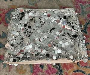 finesse sequin mini skirt Silver Size XS thumbnail 1