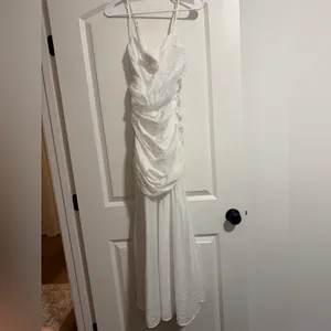 Lulu's White Strapless Maxi Dress thumbnail 5