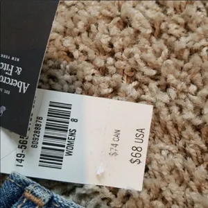 Abercrombie ✨ Destroyed Denim Shorts✨ thumbnail 7